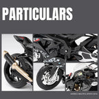 Scale 1:12 Honda CB650 HP4 Motorcycle Model Toy Alloy Diecast Shock Absorption Miniature Racing Motor Models for Kids Gifts