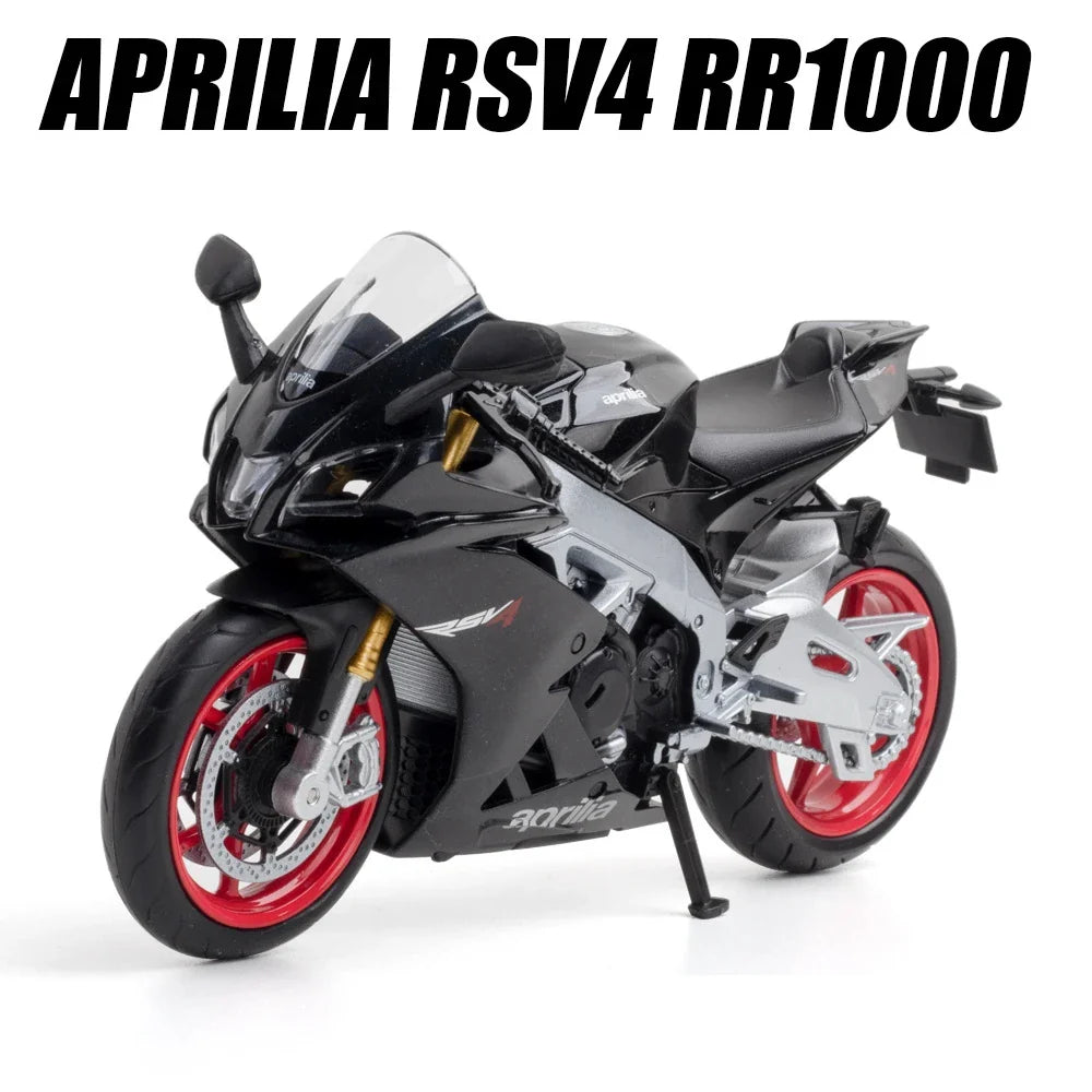 1/12 Aprilia RSV4 RR1000 Toy Motorcycle RMZ City Diecast Metal Miniature Model 1:12 Racing Super Sport Collection Gift Boy Kid