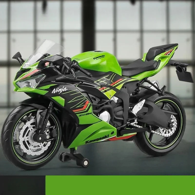 1:12 ZX-6R Motorcycle Toy 1:12 RMZ City Diecast Model Super Sport Miniature Collection Gift For Boy Children Kid