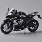 1:12 Scale Diecast Motorcycle Model Toys Suzuki GSX R1000R Sport Bike Miniature Replica Collectible
