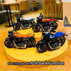 1PCS Motorcycle Model Toys Mini Vehicles Decoration Accessories for Boy Gift Alloy Car Children Birthday Gifts