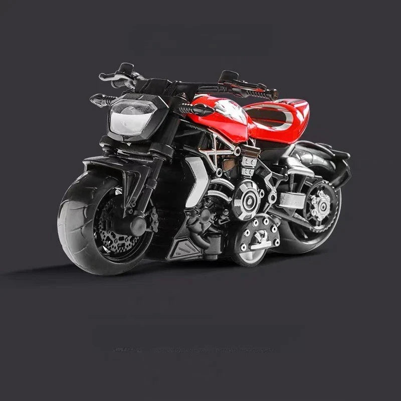 Pull Back Motorcycles Toy Mini Motorcycle Model Fashion Classic Motorcycle Toys Educational Toys